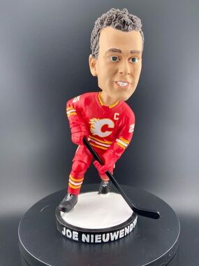 Calgary Flames Joe Nieuwendyk Bobblehead 40th Anniversay